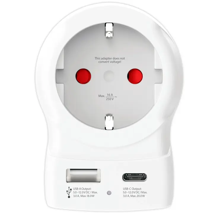 Adapter UK USB-A en USB-C - ANWB