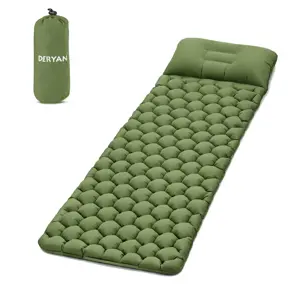 Opblaasbaar campingbed - Met draagtas - 1 persoons