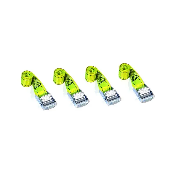 Spanbanden 4x geel 0,5 m – Trekkracht 250 kg