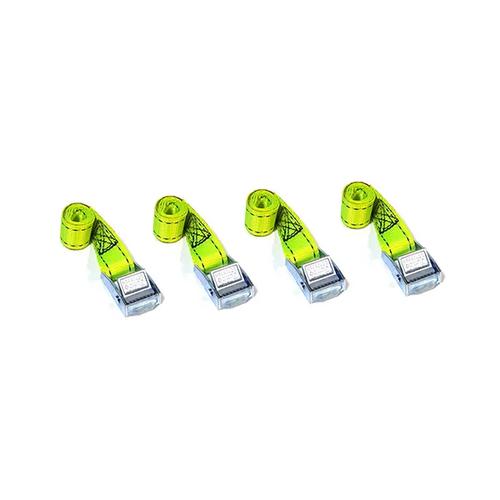 Spanbanden 4x geel 0,5 m – Trekkracht 250 kg