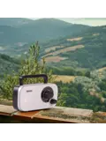 FM radio Werkt op AA-Baterijen Retro design