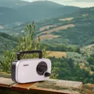 Denver TR51W FM radio op batterijen