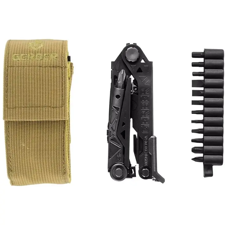 Multitool met 15 functies en draagclip