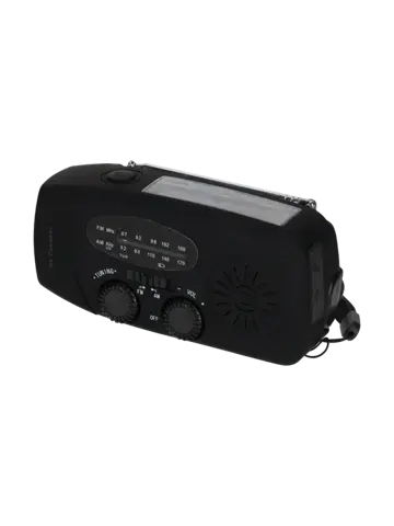 Noodradio Solar met FM/AM en verlichting