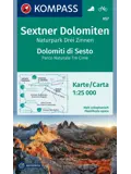 Wandelkaart WK657 Sextner Dolomiten