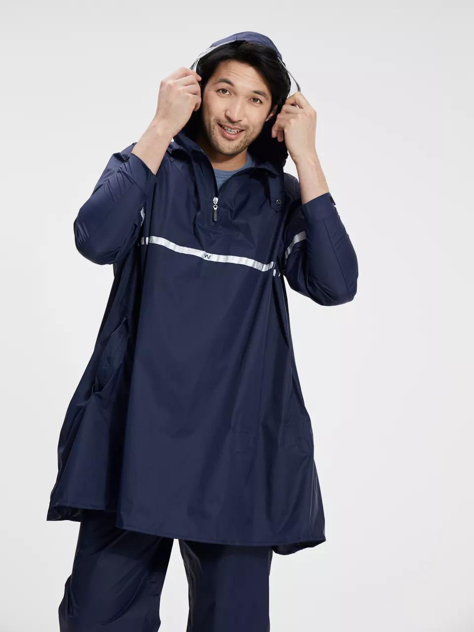 ANWB  Durham  Regenponcho uniseks  Human Nature  Navy   S-M-L main product image