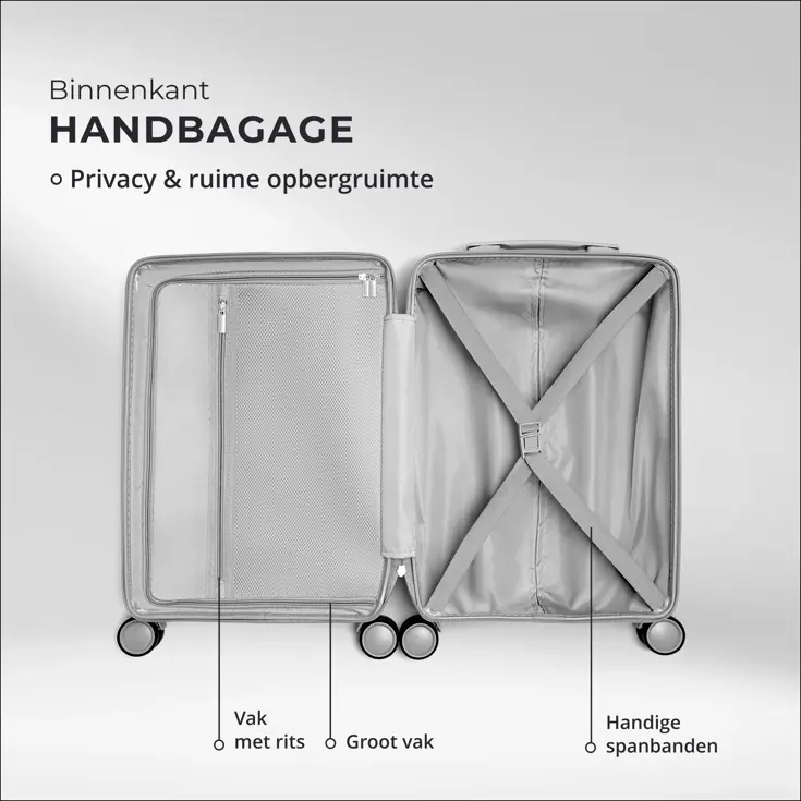 Handbagage koffer 55cm - 28L
