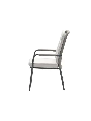 Aleria 2st taupe Tuinstoel Garden Impressions