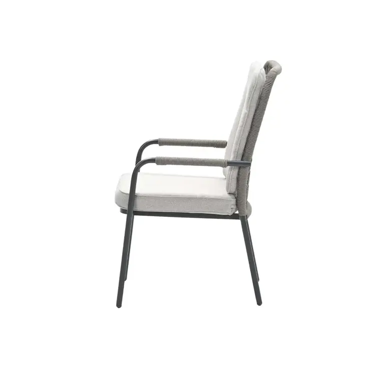Aleria 2st taupe Tuinstoel Garden Impressions