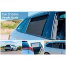 Skoda Scala HB 5 deurs 2019 - Zonneschermen achterportieren - Car Shades