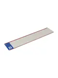 Langwerpige blanco Belgische kentekenplaat 52x11cm