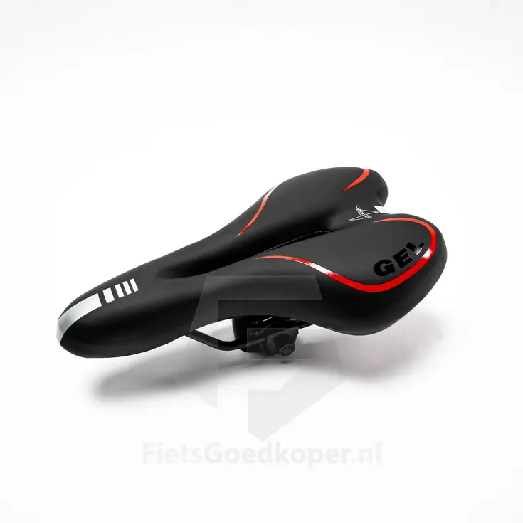 Voltano Gel Fietszadel Met Uitsparing