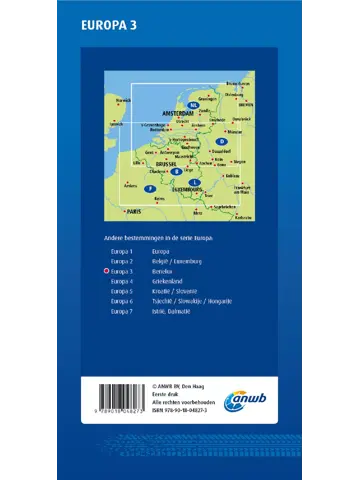 ANWB Wegenkaart Benelux