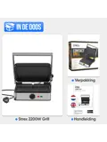 Contact Grill XL - Tosti Apparaat 2200W