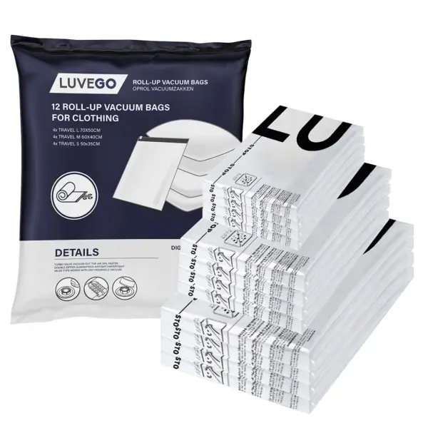 Luvego - Oprolzakken Reiszakken - 12 pack