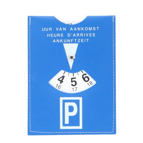 Parkeerschijf voor blauwe zones, met draaischijf
