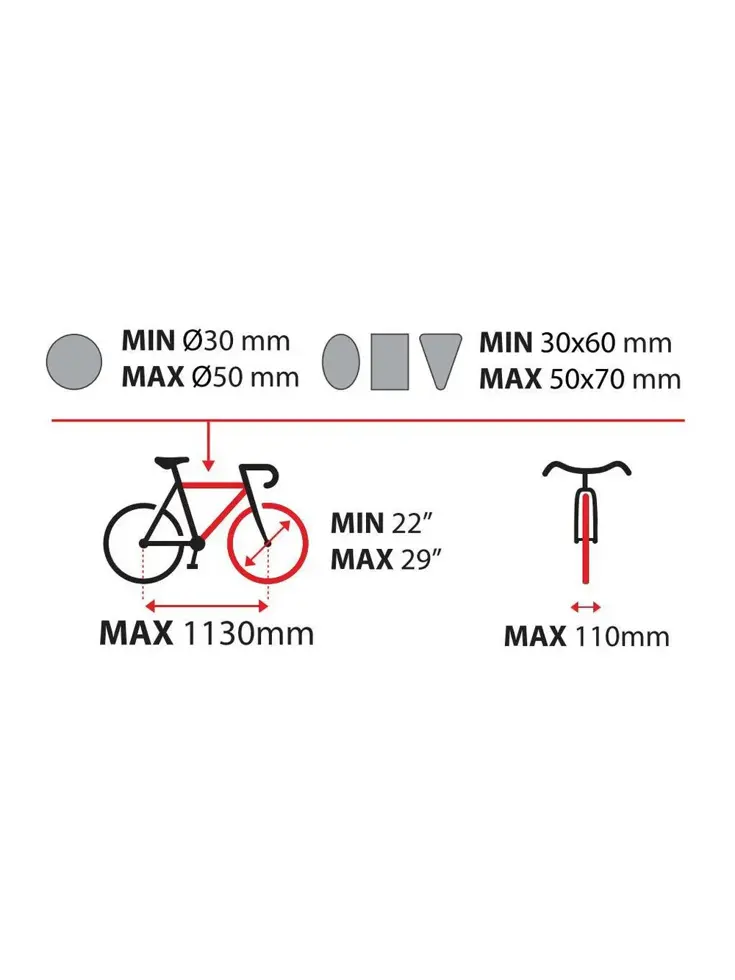 Fietsendrager trekhaak - 3 fietsen en opvouwbaar