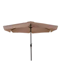 Parasol Ecru Ø3m Met Voet En Hoes