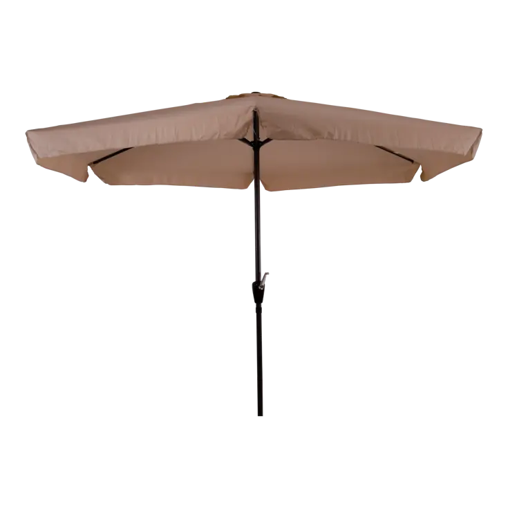 Parasol Ecru Ø3m Met Voet En Hoes