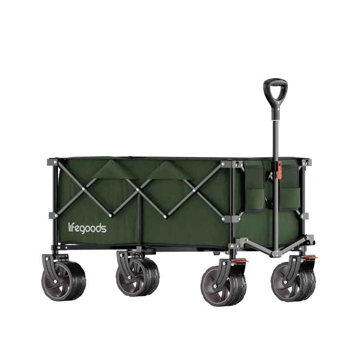 LifeGoods Bolderkar - 100KG - 200L