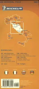 Michelin wegenkaart Regional 563 Italië – midden