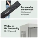 LifeGoods Partytent met Zijwanden - 3x3 m