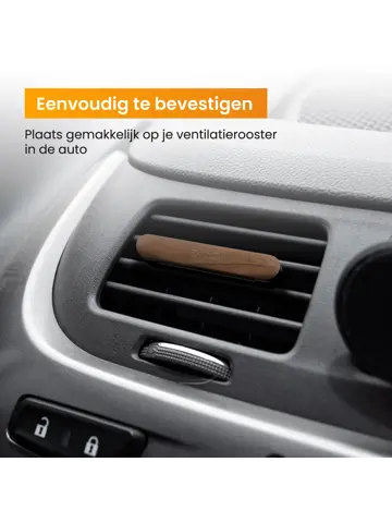 Autoparfum met houder incl. 2 Geurstaafjes