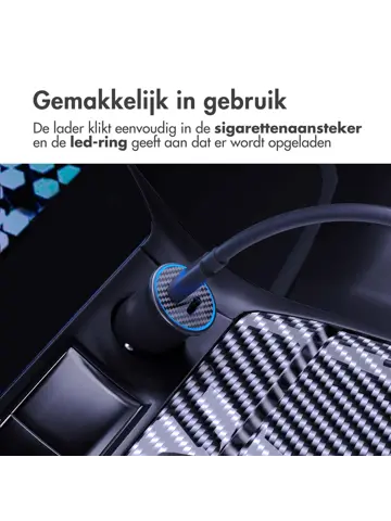 Autolader - 2x USB-C 30W