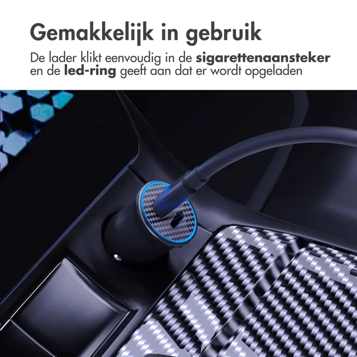 Autolader - 2x USB-C 30W