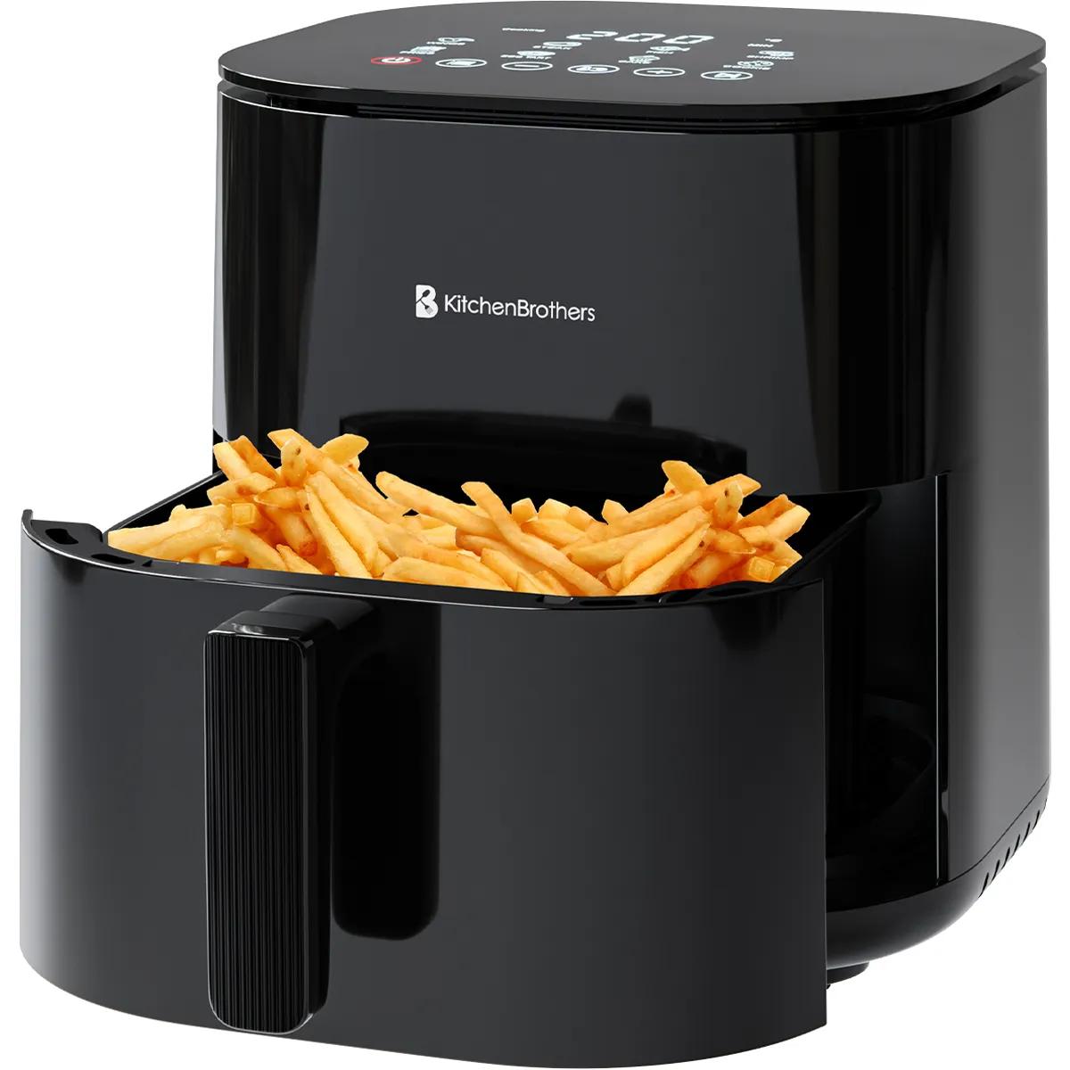 Kitchenbrothers  Airfryer  5L  2000W  Zwart