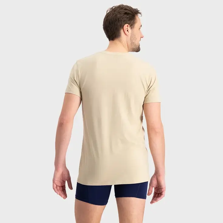 2-Pack O-hals Shirts - Heren