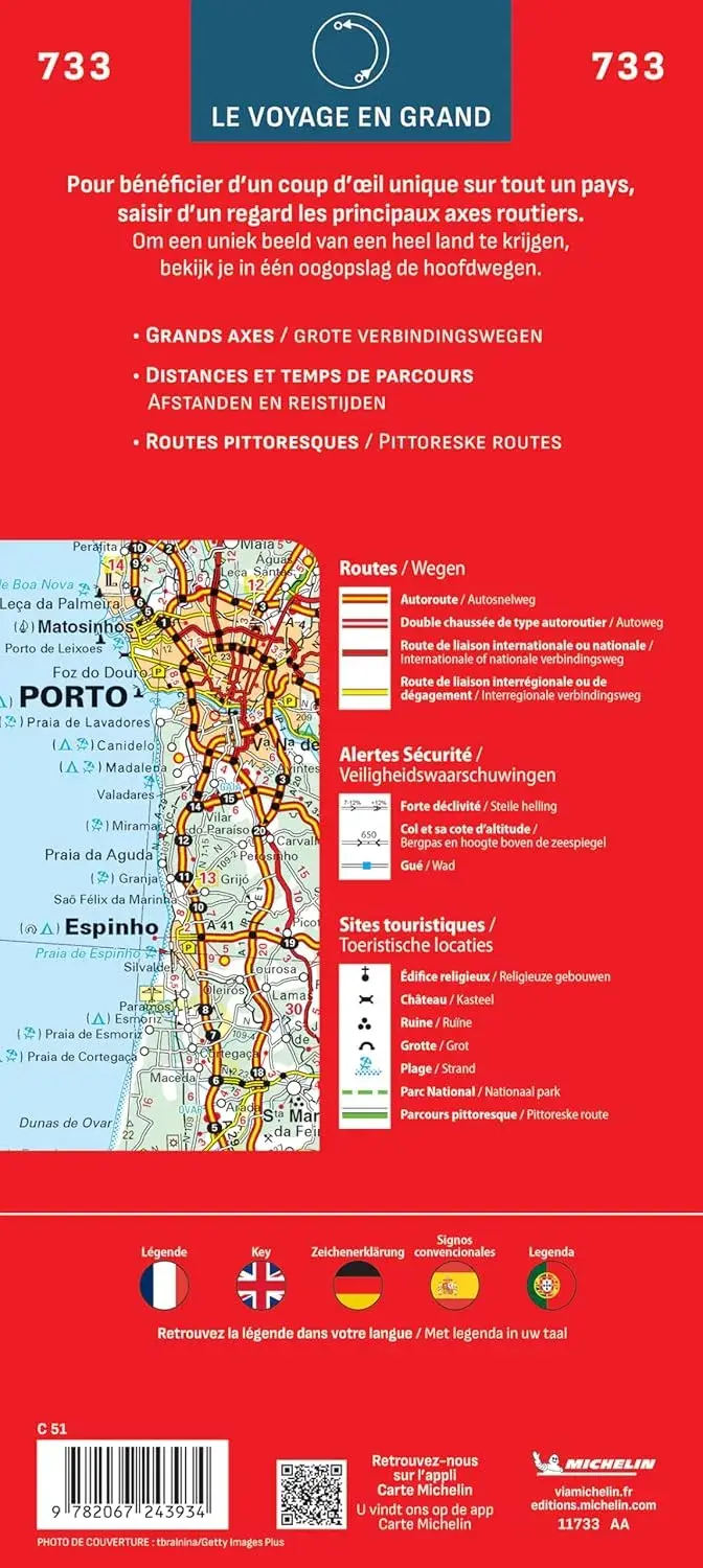 Kaart National 733 Portugal - Madeira
