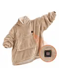Elektrische Snuggle Hoodie Deken