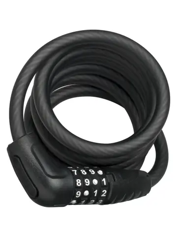 Abus kabelslot code Numero 5510C/180 black
