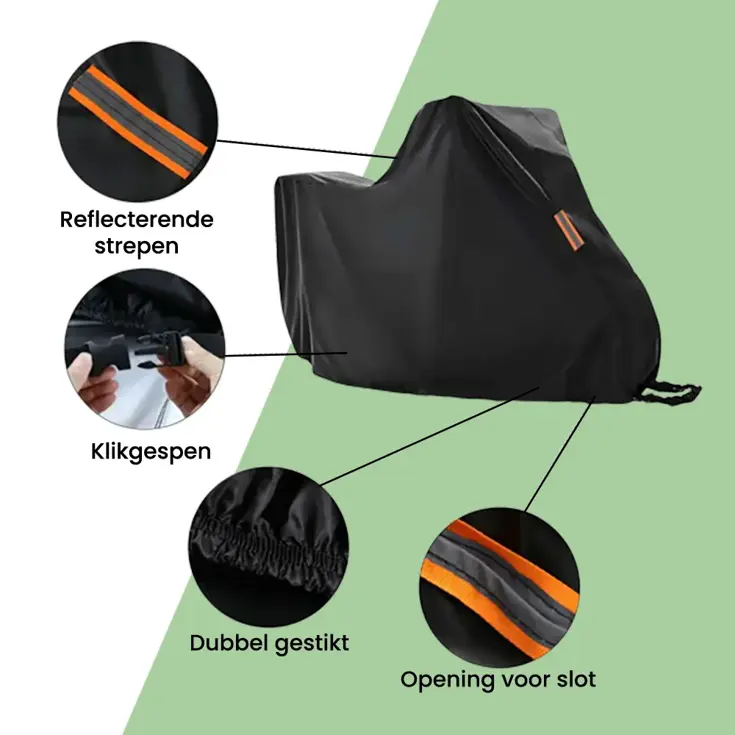 Motorhoes & Scooterhoes weersbestendig - Maat XL