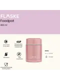 FLASKE  400ML  Herbruikbare Voedselcontainer