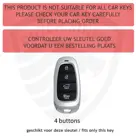 Dutch Shield Sleutelhoesje  Hyundai zwart E4