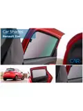Renault Zoe 2013-2019 & 2019 - Zonneschermen achterportieren - Car Shades