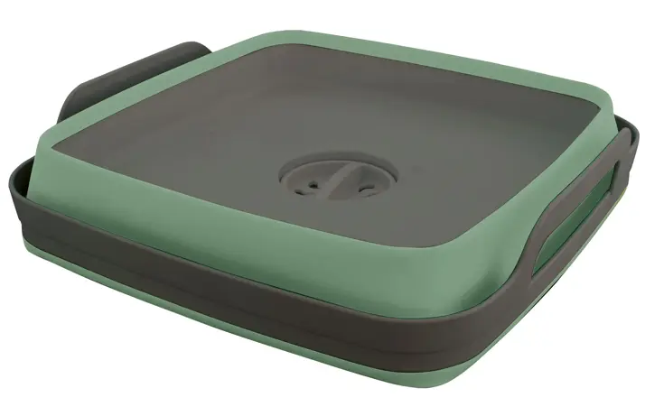 Eurotrail Opvouwbare wasbak met waterafvoer