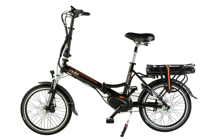 Lacros Scamper S600 zwart opvouwbare e-bike
