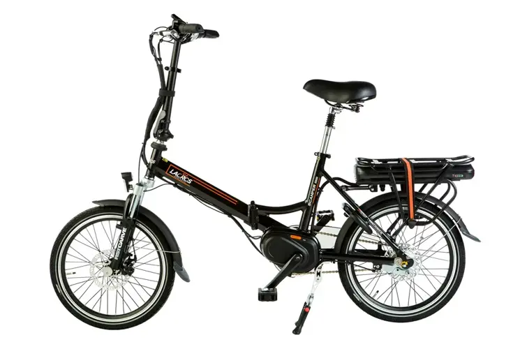 Lacros Scamper S600 zwart opvouwbare e-bike