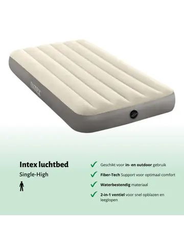 Luchtbed - Intex Single - 1P - 99x191 cm