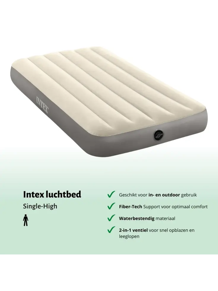 Luchtbed - Intex Single - 1P - 99x191 cm