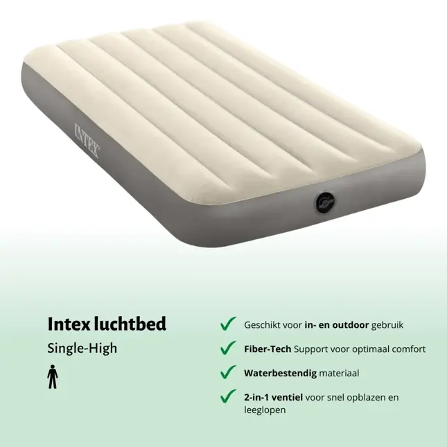 Luchtbed - Intex Single - 1P - 99x191 cm