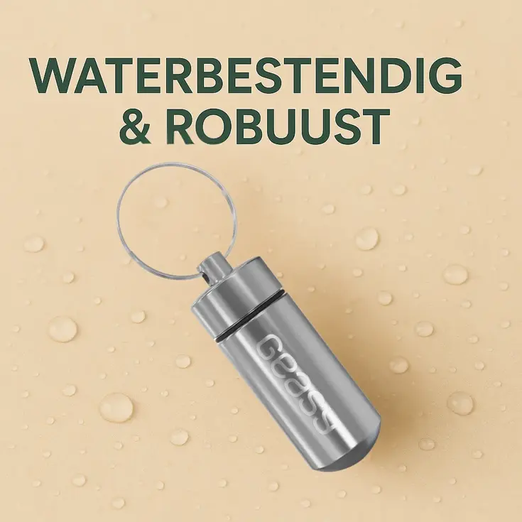 Geasy Sleutelhanger Pillendoos