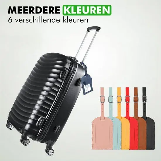 Kofferlabels – Set van 6