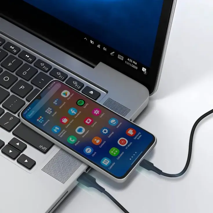 20W Oplaadkabel - USB A naar USB C - 1 Meter