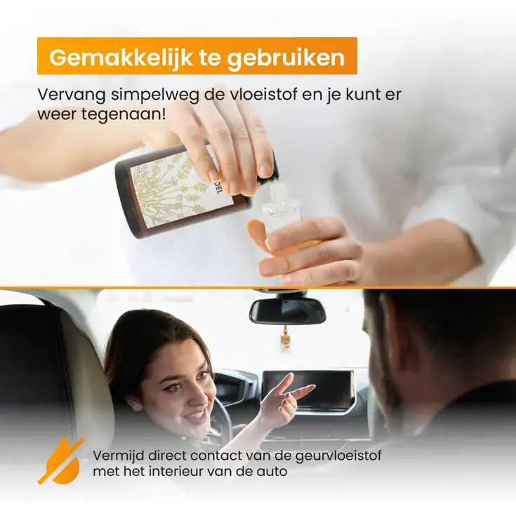 Autoparfum Navulling 'Lavendel' - 100ml