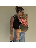 Kinderdrager  Ribfluweel