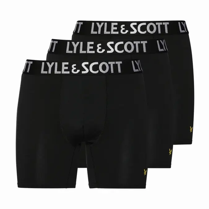 Heren Elton 3-Pack Boxers Lyle & Scott